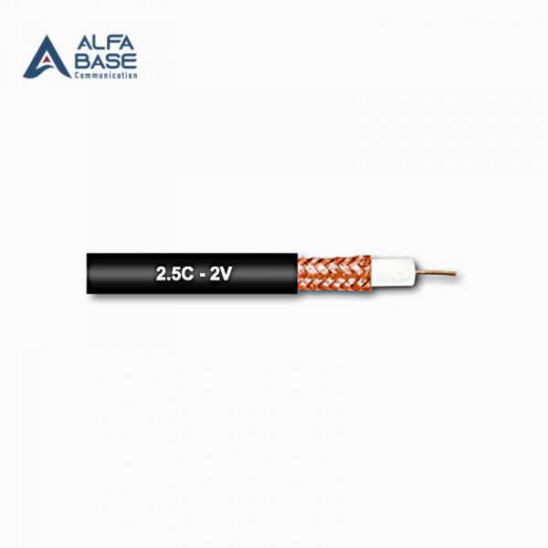 Coaxial Cable 2.5C 2V