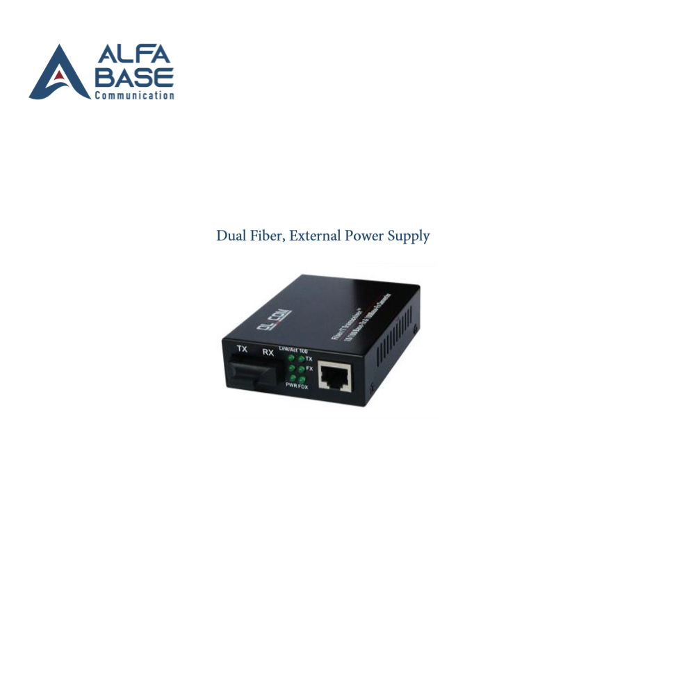 ตัวแปลงสัญญาณที่ส่งผ่านสาย Lan Utp Media Converter Dual Fiber, External  Power Supply - Alfa Base จำหน่ายและนำเข้าสินค้าอุปกรณ์ สายแลน, Fiber Optic,  Patch Cord, Pigtail, Odf