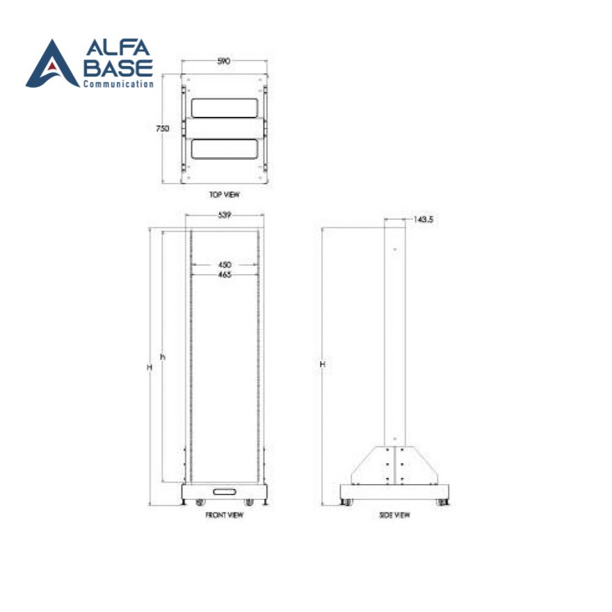 Rack System - ตู้ Rack คุณภาพสูง ผลิตด้วยวัสดุมาตรฐาน ใช้งานทนทาน