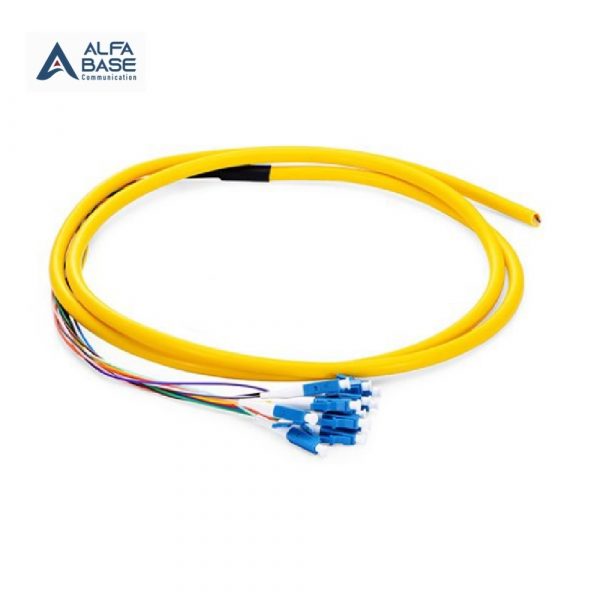 Multicor Pigtail 12F Yellow Jacket with Breakout