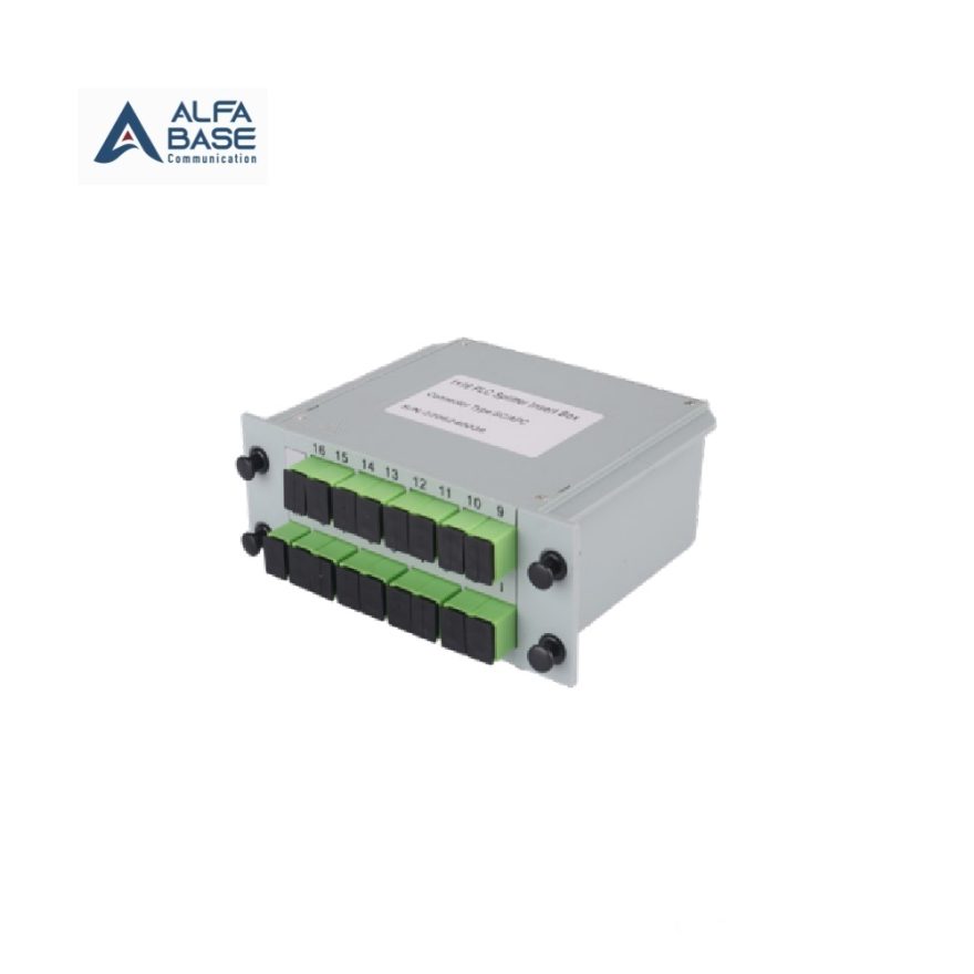 SPPC1S-0-2A5 : Splitter PLC 1:16 SM Cassette with SC APC Adapter - Alfa ...